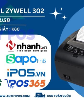 Máy in bill Zywell 302- Giao Tận Nơi tại Đà Lạt