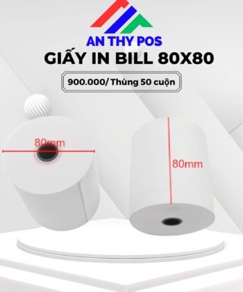 Giấy in bill 80x80 - giao tận nơi miễn phí tại Đà Lạt