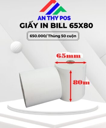 Giấy in bill 65x80 - giao tận nơi miễn phí tại Đà Lạt